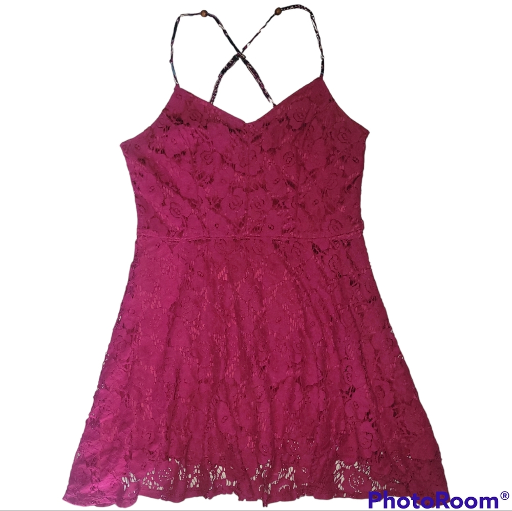 Xhilaration Lace Dress - Picture 1 of 3